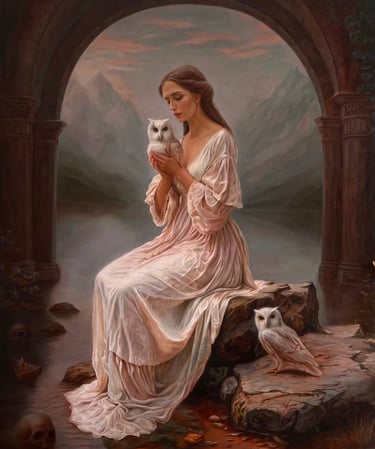 Hope   120 x 100 cm  Oil painting on canvas classical realism