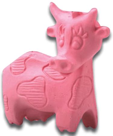 Cow Eraser Figurine