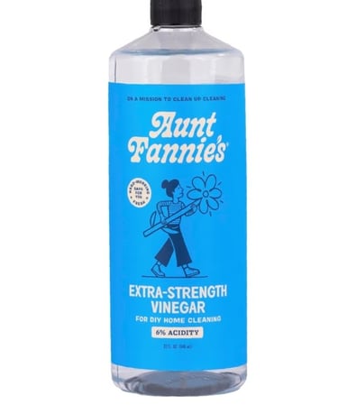 Aunt Fannies extra strength cleaning vinegar natural non toxic cleaner for kitchens bathrooms