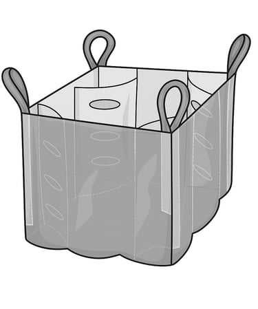 Baffle FIBC