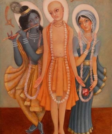 Chaitanya  Mahaprabhu, Sri Radha/ Krishna