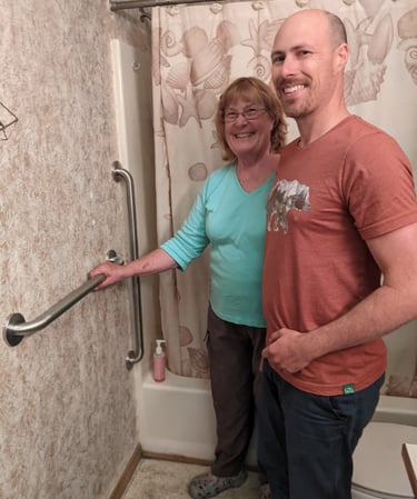 Grab Bar Installation, Sebastopol CA