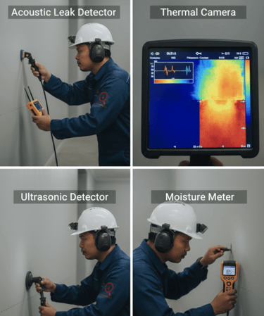 Deteksi Menggunakan Alat Profesional