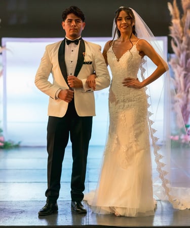 pareja novios expo celebraciones