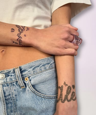 accessoires éphémères tendance tatouage temporaire et bijou WANNATAG