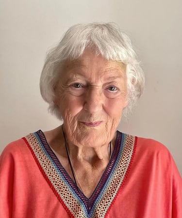 Portrait of June Fitzgibbon by Ann-Marie Fitzgibbon