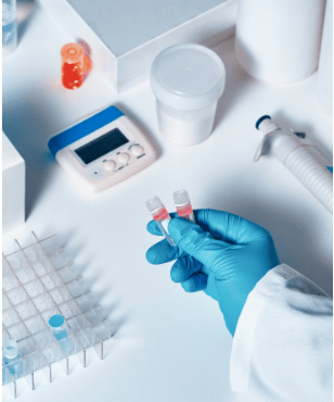 Biosafety consulting for researchers handling vials in clinical research