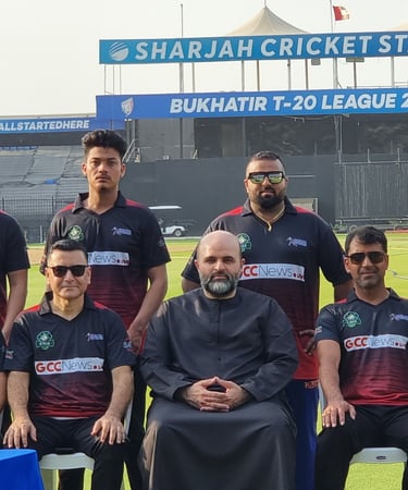 Sharjah Cricket Stadium - Delegate Team 