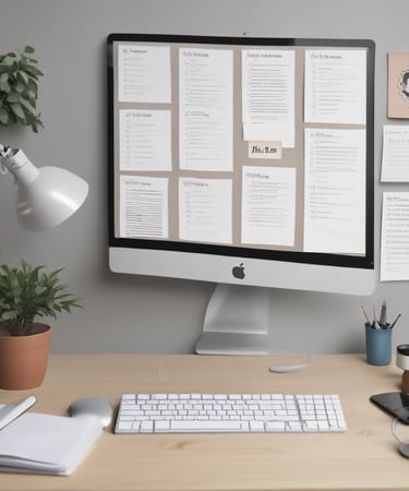 four color bottles near paint brushes