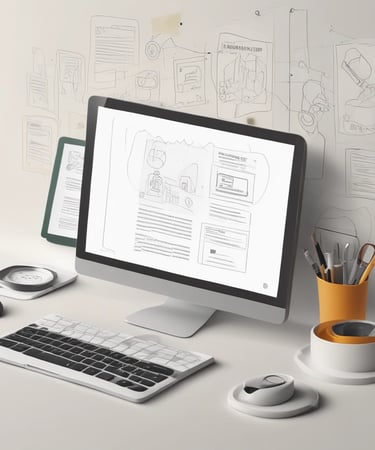 four color bottles near paint brushes