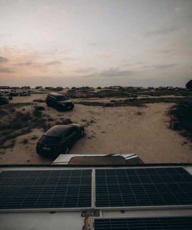 Motorhome solar panel kits