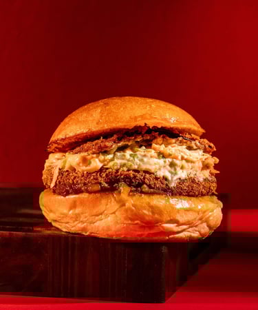 Hamburguesa La Pollera en Rustic la Tebaida Quindío