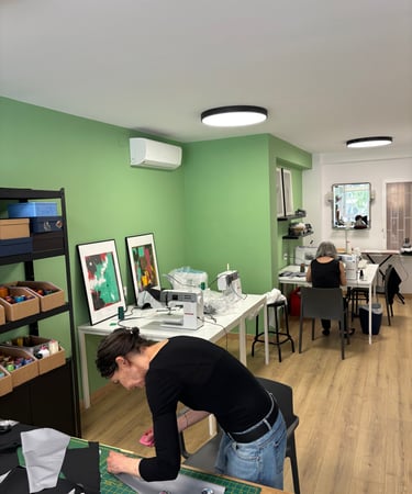 Costura creativa en el club