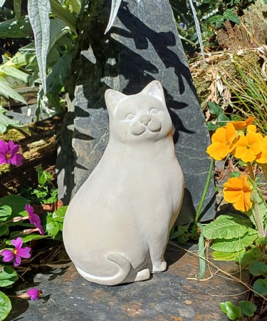 chat décès, décoration livraison gratuite tombe, cimetiere Sepulture49