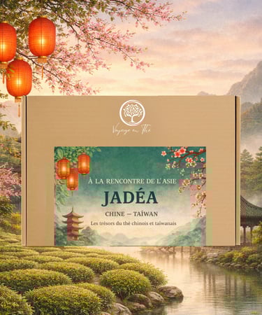 Box Jadéa de Voyage en Thé - box de thé rares