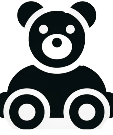 Une peluche transporté dans un conteneur pour être ensuite vendu au Bric-à-brac