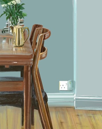 Digital drawing series: coffee pot 4
