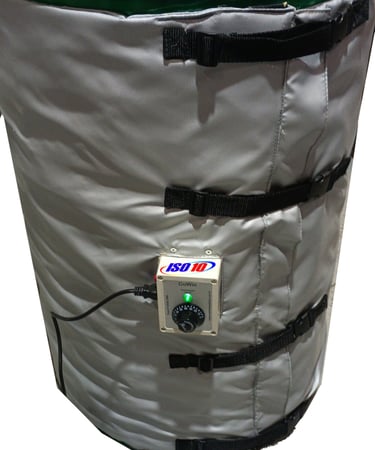 aquecimento tambor resina