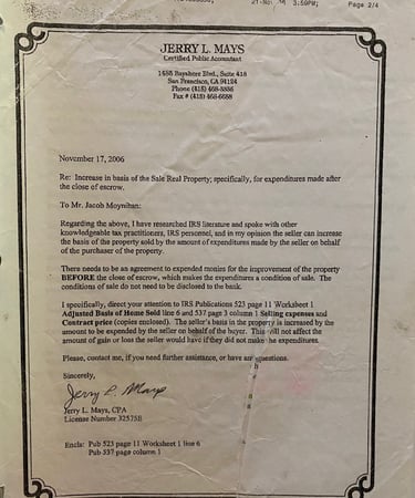 Michael Falk's Jerry Mays affiliation