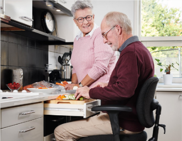 cozinhas inclusivas, espaços seniors- friendly, acessibilidade no projeto de interiores
