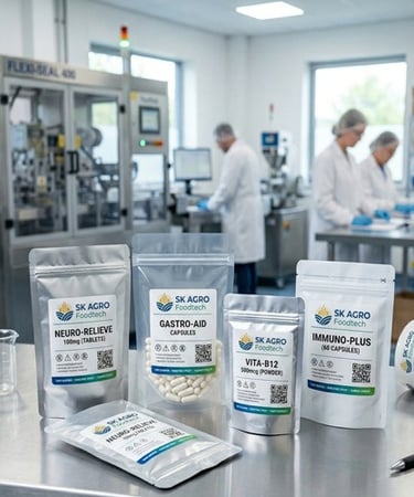 Pharma Packaging pouches Manufacturer