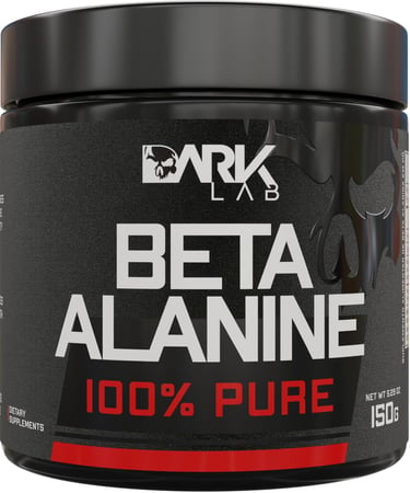 Beta-Alanina 100% Pura Dark Lab 150g: aminoácido tampão para fadiga muscular