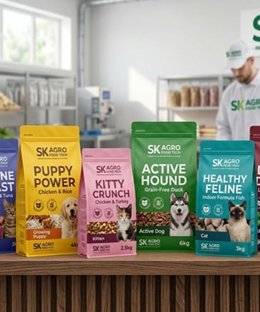 Pet food Packaging pouches Manufacturer