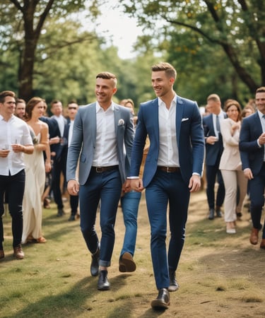 Frisch verheiratetes Hochzeitspaar