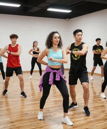 woman doing workout \