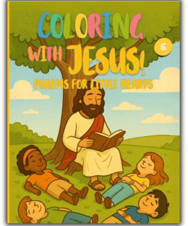 coloring with jesus volumen 6 book cover shadow