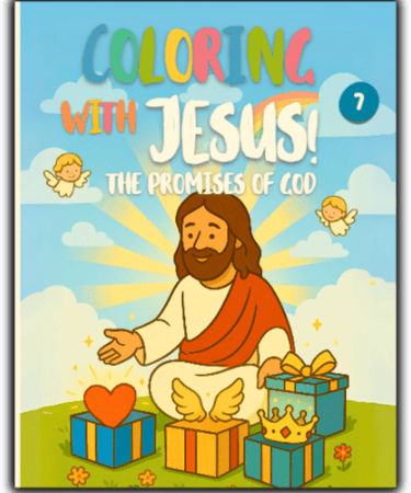 coloring with jesus volumen 7 book cover shadow