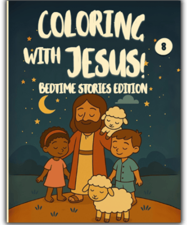 coloring with jesus volumen 8 book cover shadow