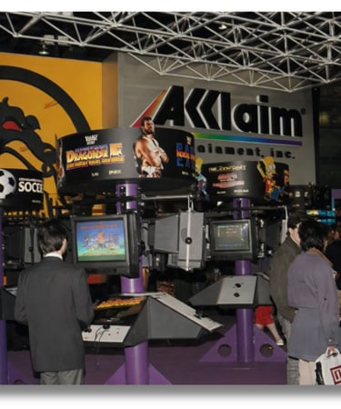 A Acclaim também mostrou novidades. Mortal Kombat vem do arcade para todos os sistemas.