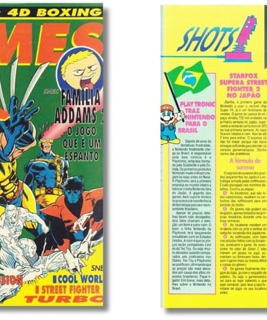 Revista Ação Games edição 033 de Abril de 1993