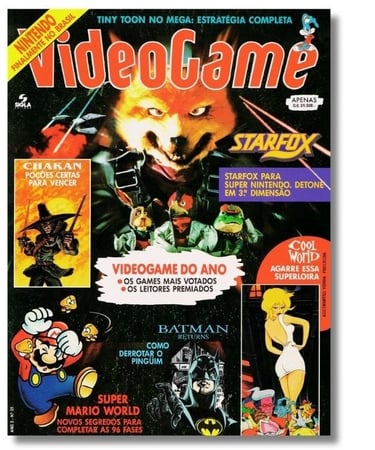 Revista Video Game edição 25 de Abril de 1993
