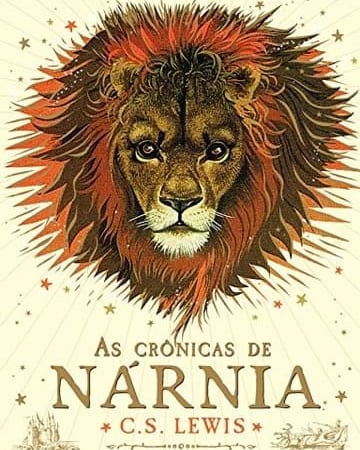 capa do livro As Crônicas de Nárnia (Volume único com capa dura e ilustrado)