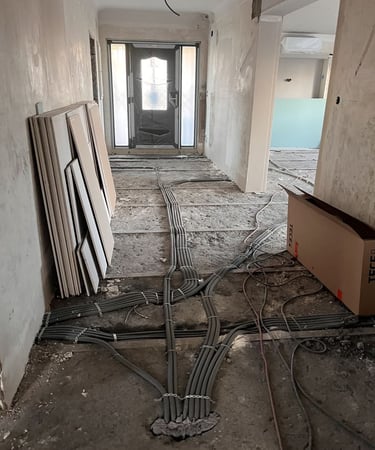 tesisat yenileme öncesi tamamlanmış altyapı analizi