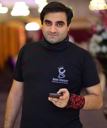 Naghman Saleem at Game Changer Entertainment Event