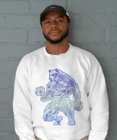 communitytee gym bear sweater