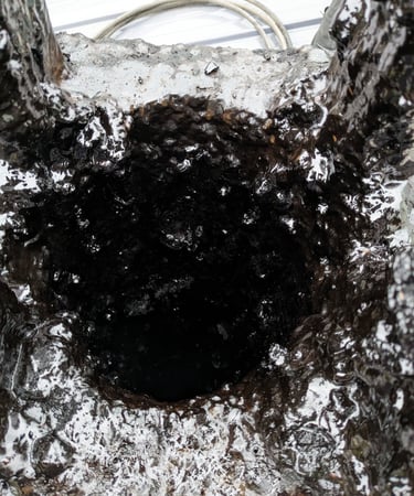 Conduit de fumée bistré