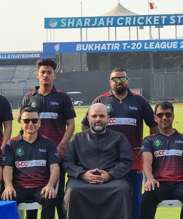 Sharjah Cricket Stadium - Delegate Team 