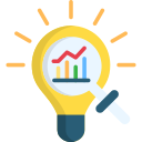 a light bulb bulb with a magnifying image of a light bulb bulb and