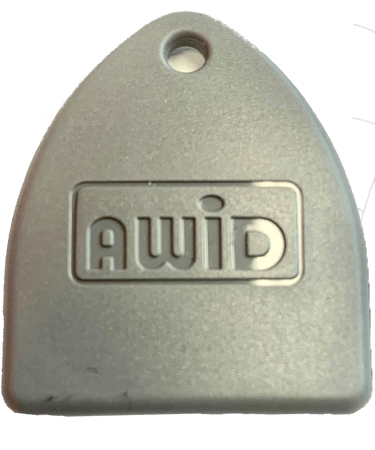 Image of AWID Fob Duplication Process
