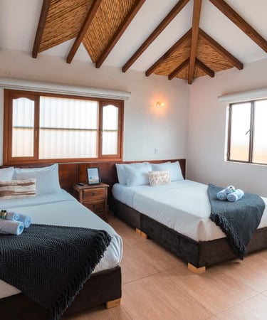 Habitación familiar villa de leyva