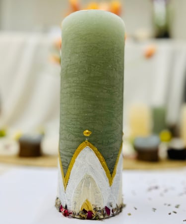 Carmela Martello Geburtskerze Ritual Geschenk Wehen Erinnerung