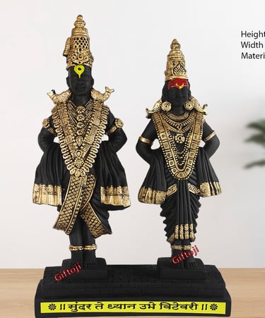 Handcrafted Vittal Rukmini Murti