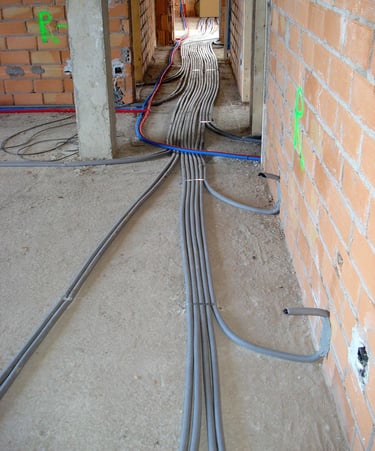 iç mekân yenileme sürecinde su tesisatı hazırlığı