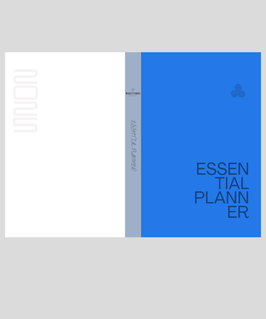 Acquista Essential Planner: Colore Blue Muse. Blu Elettrico, Grigio, Bianco