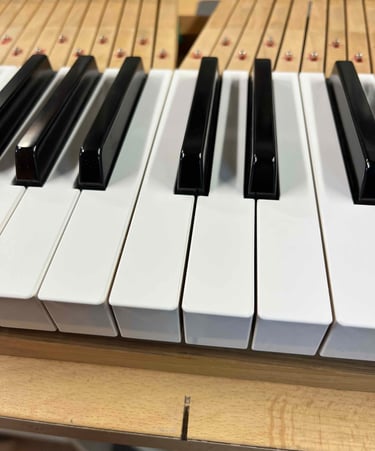 Clavier piano réparé