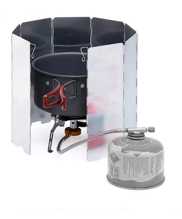 Protetor de vento ESCUDO para Fogareiro Portátil